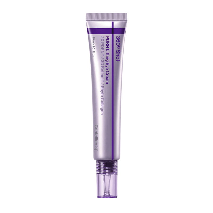 Centellian24 360º Shot PDRN Lifting Eye Cream contorno de ojos – crema coreana contorno de ojos con PDRN, retinol y colágeno que ayuda a mejorar la elasticidad de la piel y reducir las líneas finas.