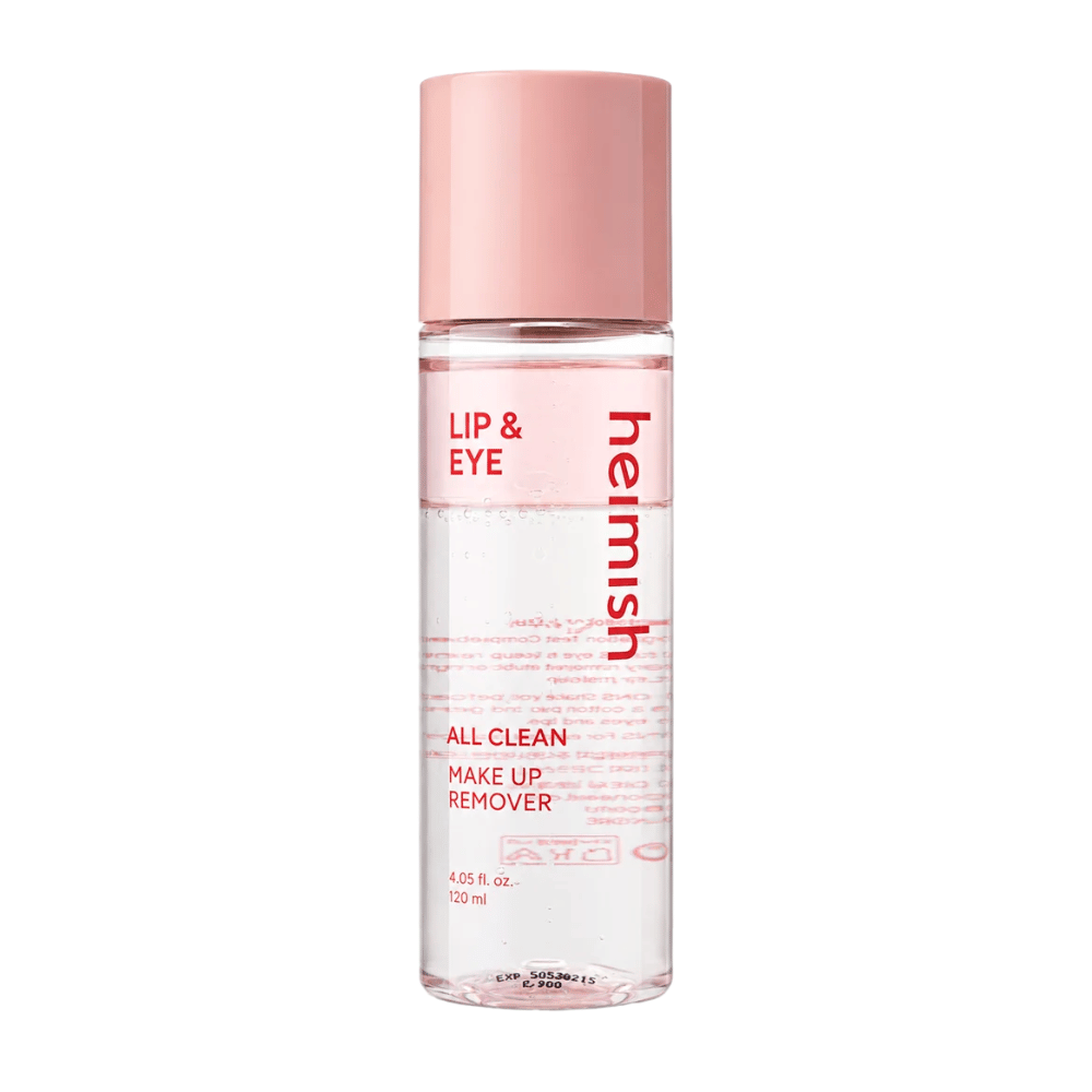 heimish All Clean Makeup Remover 120 ml desmaquillante para ojos y labios imagen del producto sobre fondo blanco
