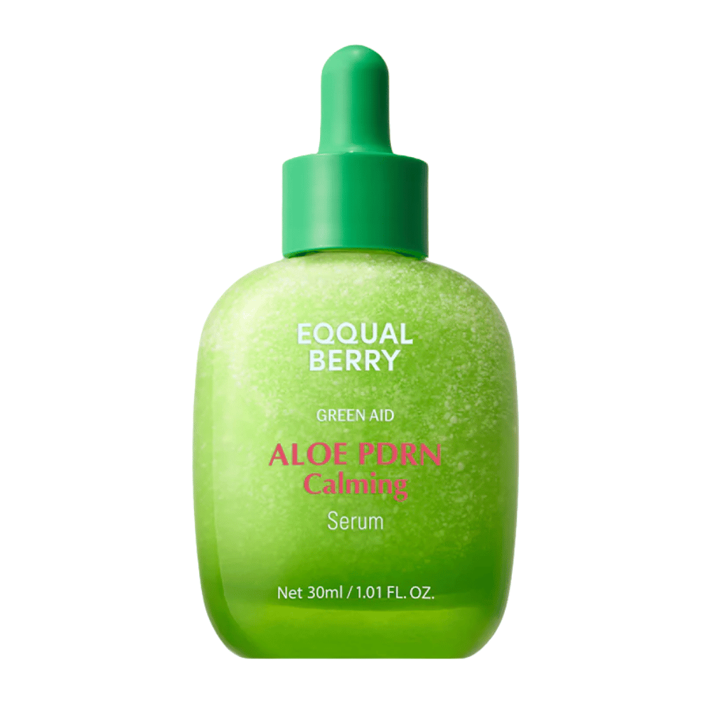 Imagen del producto de EQQUALBERRY Aloe PDRN Calming Serum 30 ml – suero facial coreano con aloe y PDRN para hidratación y reparación de la piel.