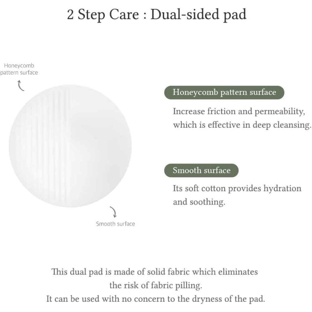 Dr. Althea 85% Anastatica Skin Conditioning Pad con pad de doble cara para una exfoliación suave, limpieza y cuidado hidratante de la piel.