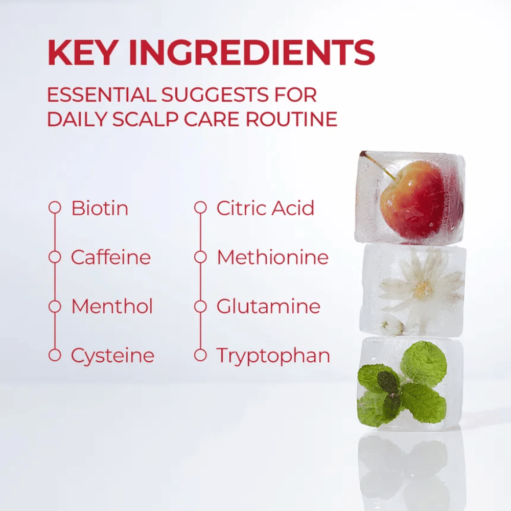 MOEV Annurcatin Hair Tonic – contiene biotina, mentol, cafeína y extractos naturales que hidratan y estimulan el crecimiento del cabello.