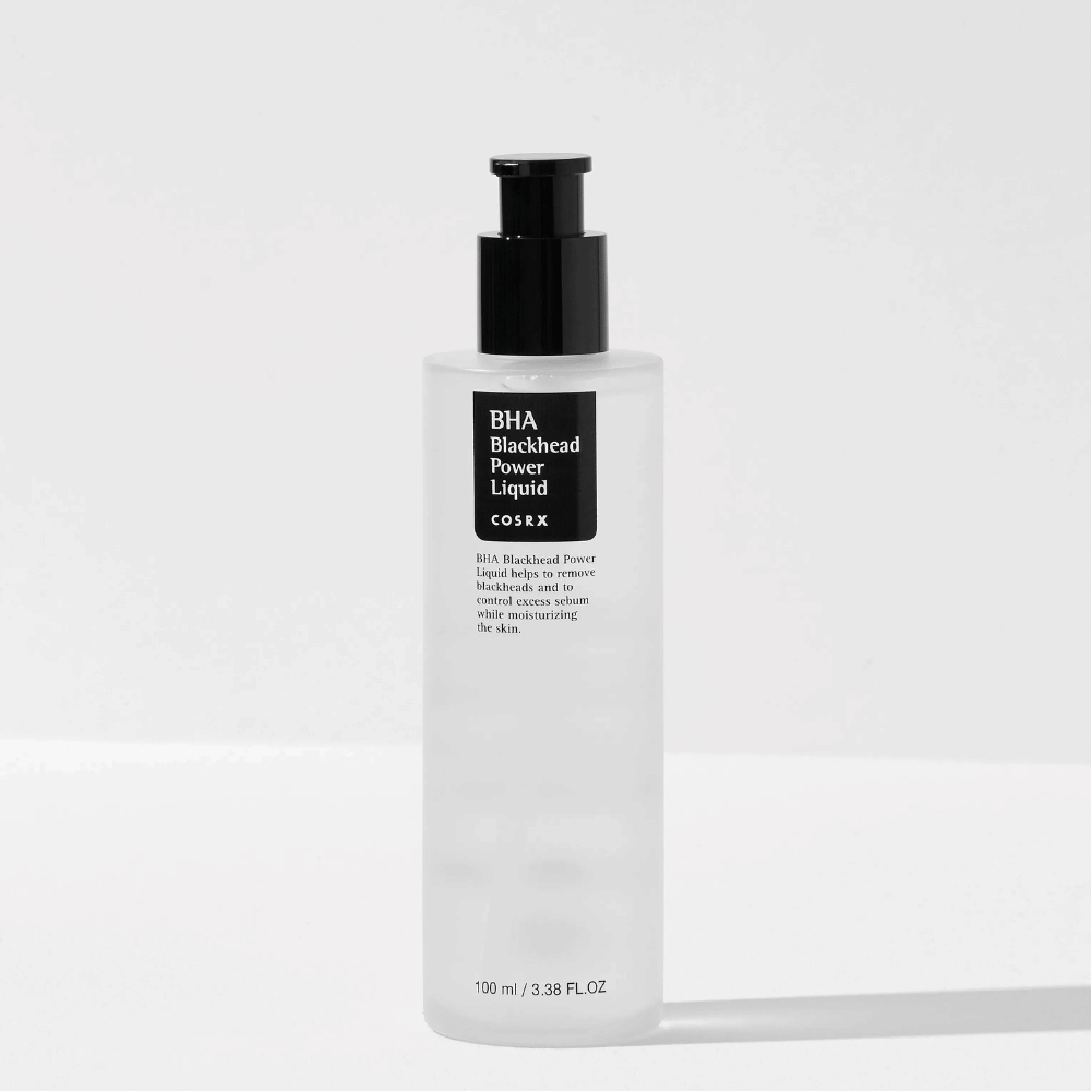COSRX BHA Blackhead Power Liquid 100 ml – exfoliante facial química con ácido salicílico (BHA) para reducir puntos negros y limpiar los poros en profundidad.