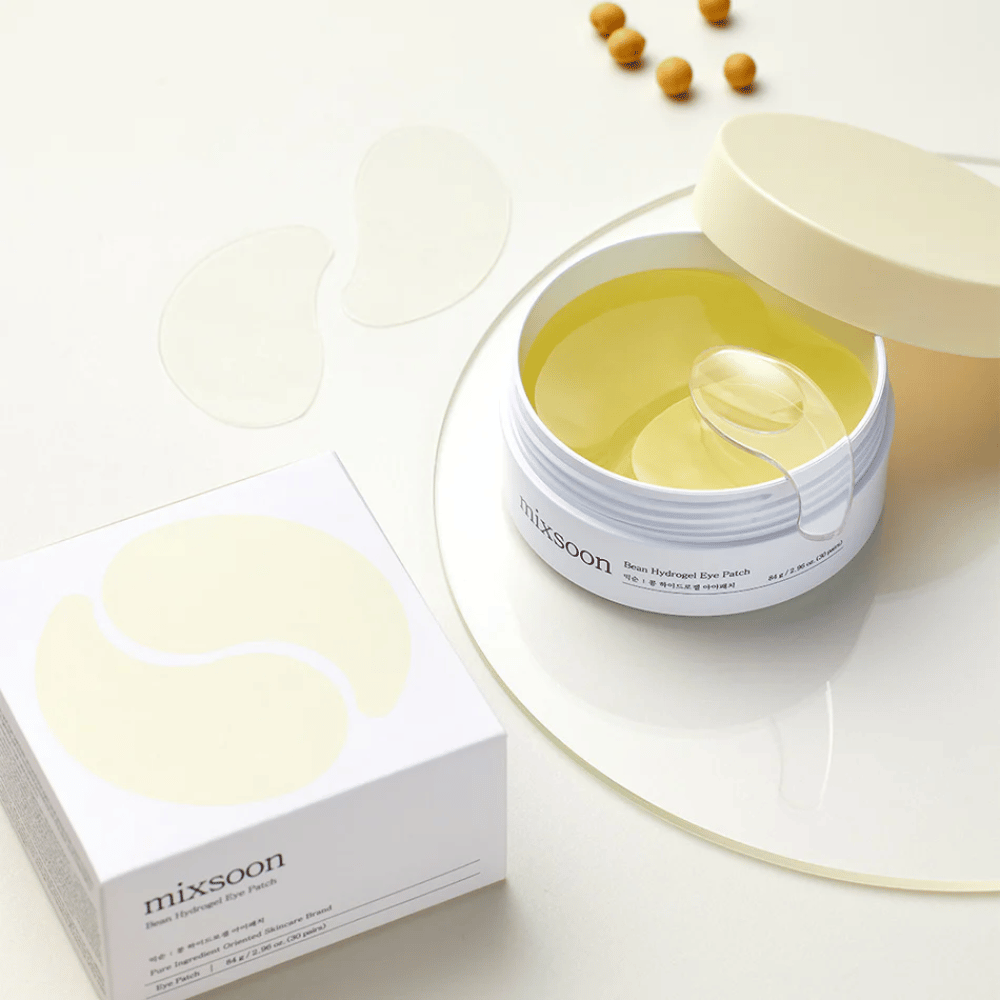Mixsoon Bean Hydrogel Eye Patch – Mascarillas para ojos intensamente hidratantes para una mirada más despierta.

🌱 Extracto fermentado de frijol – Profundamente nutritivo e hidratante.
💧 Tecnología de hidrogel – Refrescante y ajuste perfecto.
✨ Ilumina y reduce la hinchazón – Combate las ojeras y los signos de fatiga.

¡Perfecto para una piel fresca y descansada!