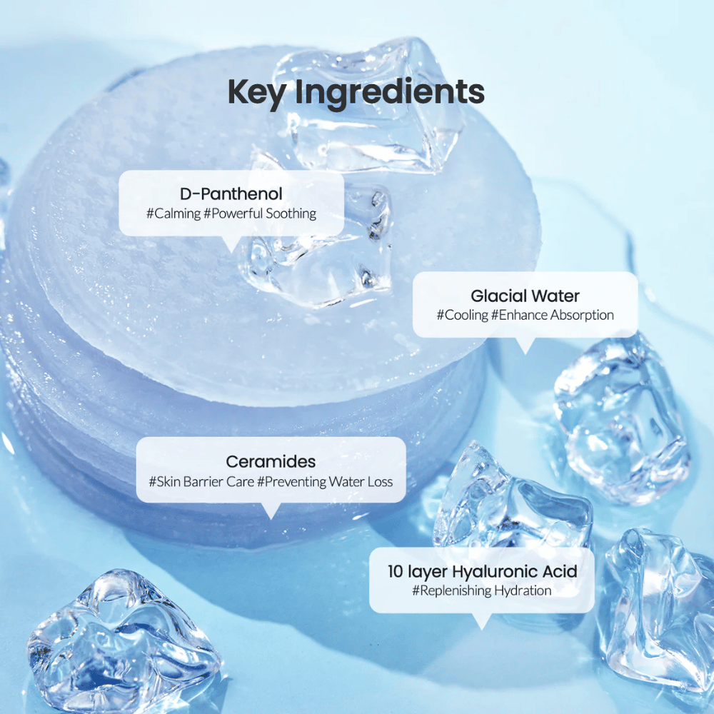 Ingredientes clave en Biodance Cera-Nol Gel Toner Pads

❄️ Agua glaciar – Efecto refrescante que mejora la absorción.
💧 Ácido hialurónico de 10 capas – Hidratación intensa en profundidad.
🌿 D-Pantenol – Potente calmante y fortalecedor para la piel.
🛡️ Ceramidas – Protegen la barrera cutánea y previenen la pérdida de humedad.

¡Perfecto para un impulso refrescante e hidratante!