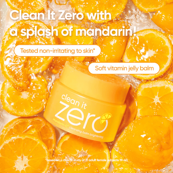 Banila Co Clean It Zero Brightening cleansing balm con suave textura jelly que hidrata y limpia la piel en profundidad con una sensación fresca