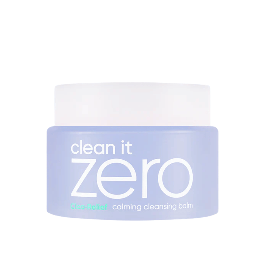 Clean It Zero Cica-Relief Calming Cleansing Balm en su empaque original, bálsamo limpiador suave con CICA que calma la piel y elimina el maquillaje sin resecar.