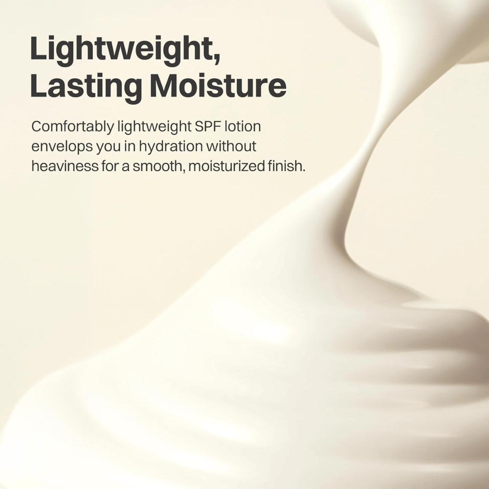 Textura ligera e hidratante de Beauty of Joseon Comfort Protection Mineral Body Sun Lotion SPF30
