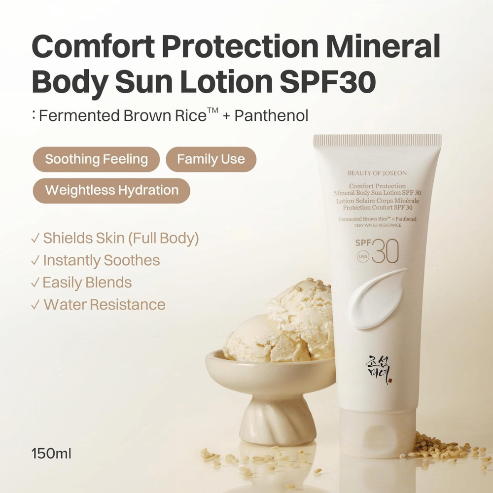 Beauty of Joseon Comfort Protection Mineral Body Sun Lotion SPF30 protector solar mineral 150 ml