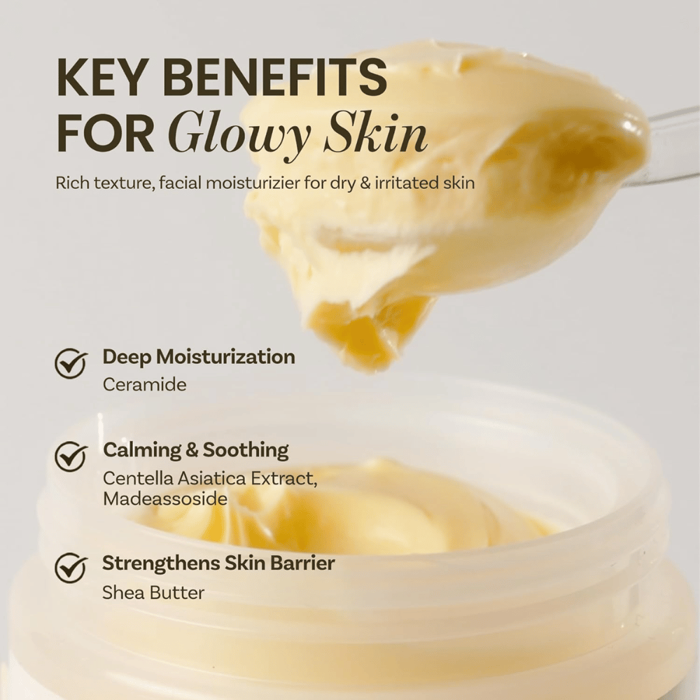 Ongredients Deep Calming Cream – crema rica e hidratante con ceramida y centella que calma y fortalece la barrera cutánea.