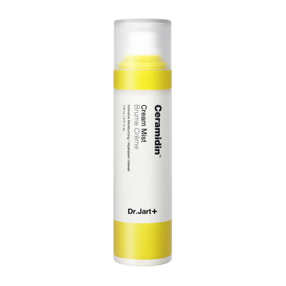 Una Ceramidin Cream Mist de 110ml sobre fondo blanco.