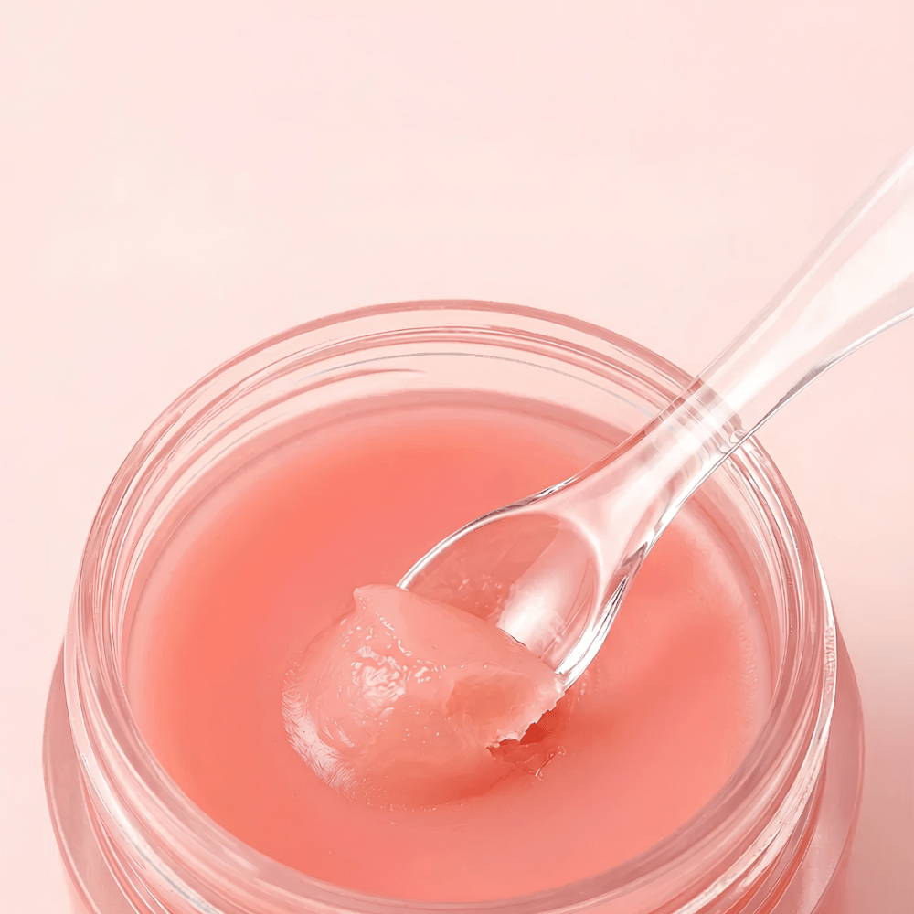 Heimish Ever Glow All Night Lip Mask con suave consistencia gelatinosa y aplicador