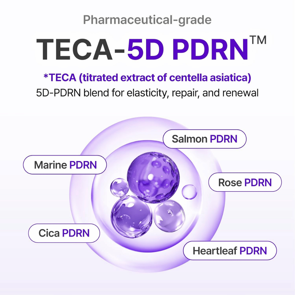 Centellian24 TECA-5D PDRN cuidado de la piel con extracto de centella asiática que favorece la reparación de la piel, la luminosidad y la firmeza para una textura de piel más uniforme