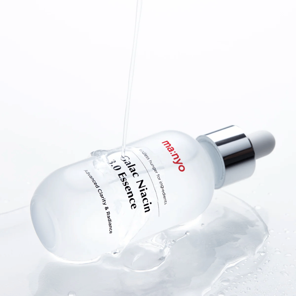 Ma:nyo Galac Niacin 3.0 Essence - esencia hidratante y luminosa con galactomyces y niacinamida que mejora la claridad y textura de la piel.