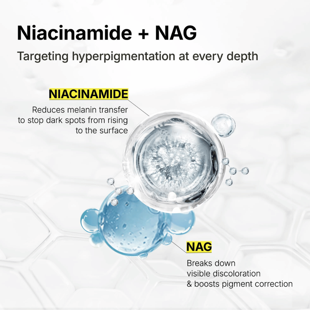 Ma:nyo Glutathione 7 Dark Spot Serum Patch con niacinamide y NAG para reducir las manchas de pigmentación y unificar el tono de la piel