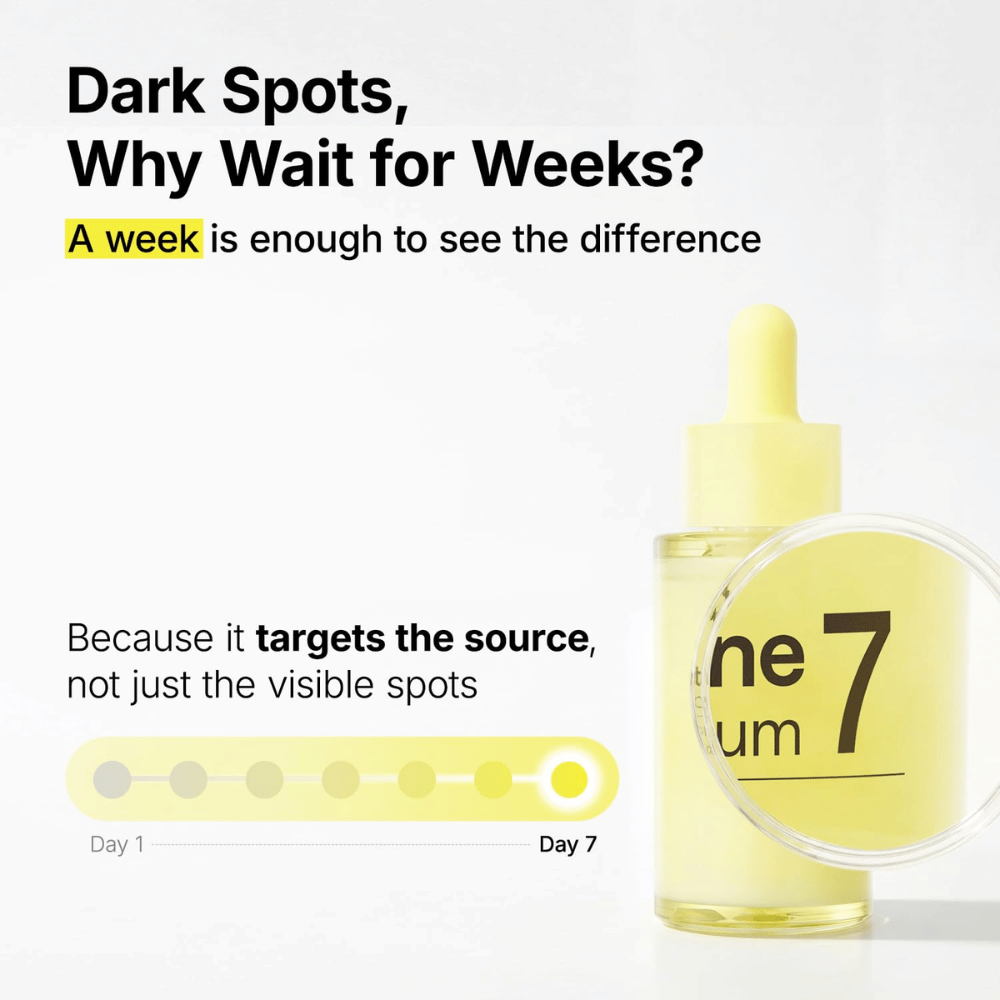 Ma:nyo Glutathione 7 Dark Spot Serum contra las manchas de pigmentación y el tono de piel desigual con resultados visibles ya después de una semana