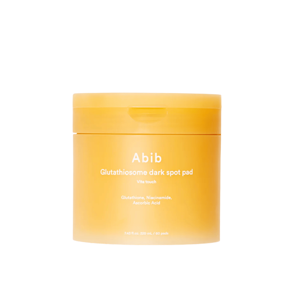 Imagen del producto de las toner pads Abib Glutathiosome Dark Spot Pad Vita Touch con vitamina C y niacinamida.