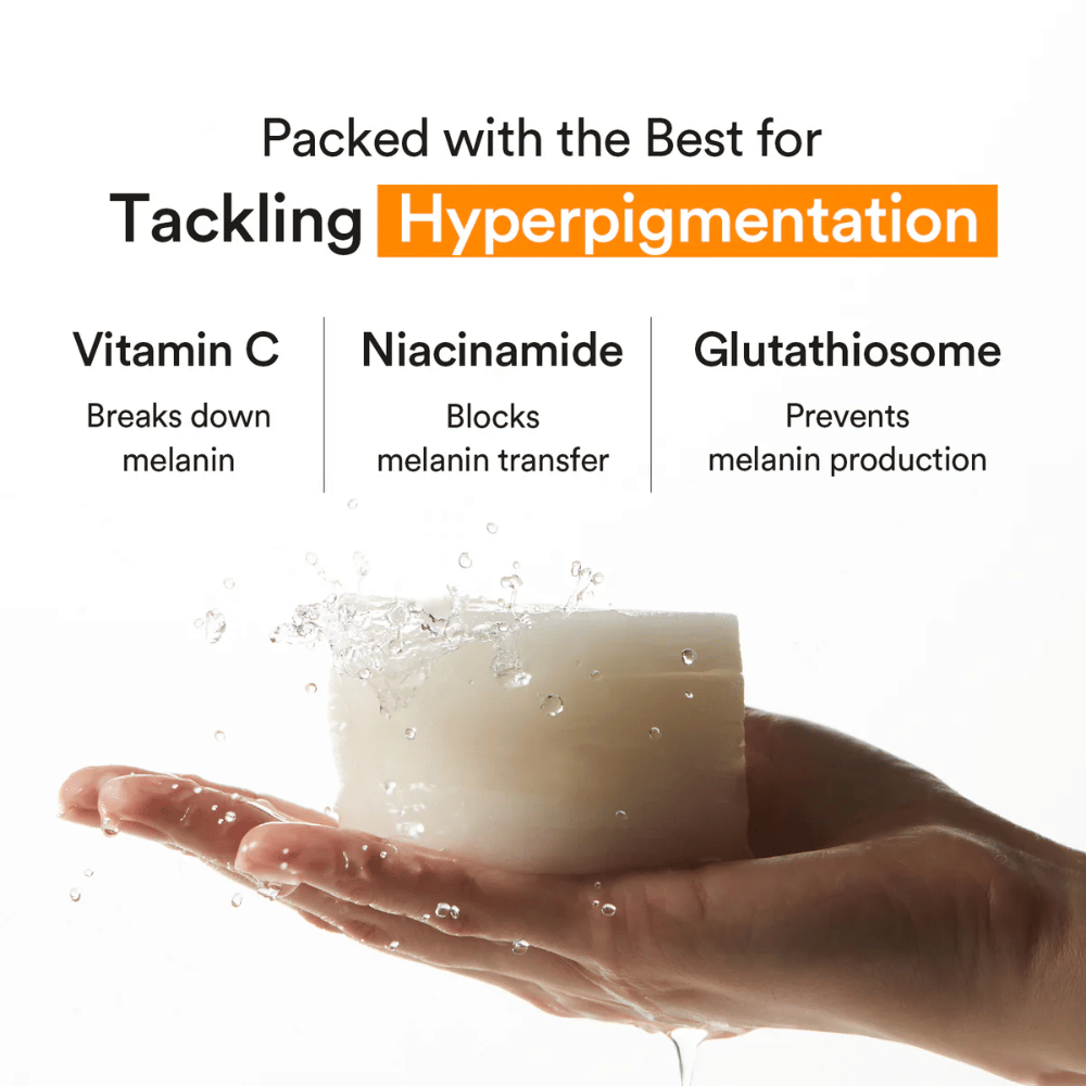 Toner pads iluminadoras con vitamina C, niacinamida y glutathiosome contra la hiperpigmentación.