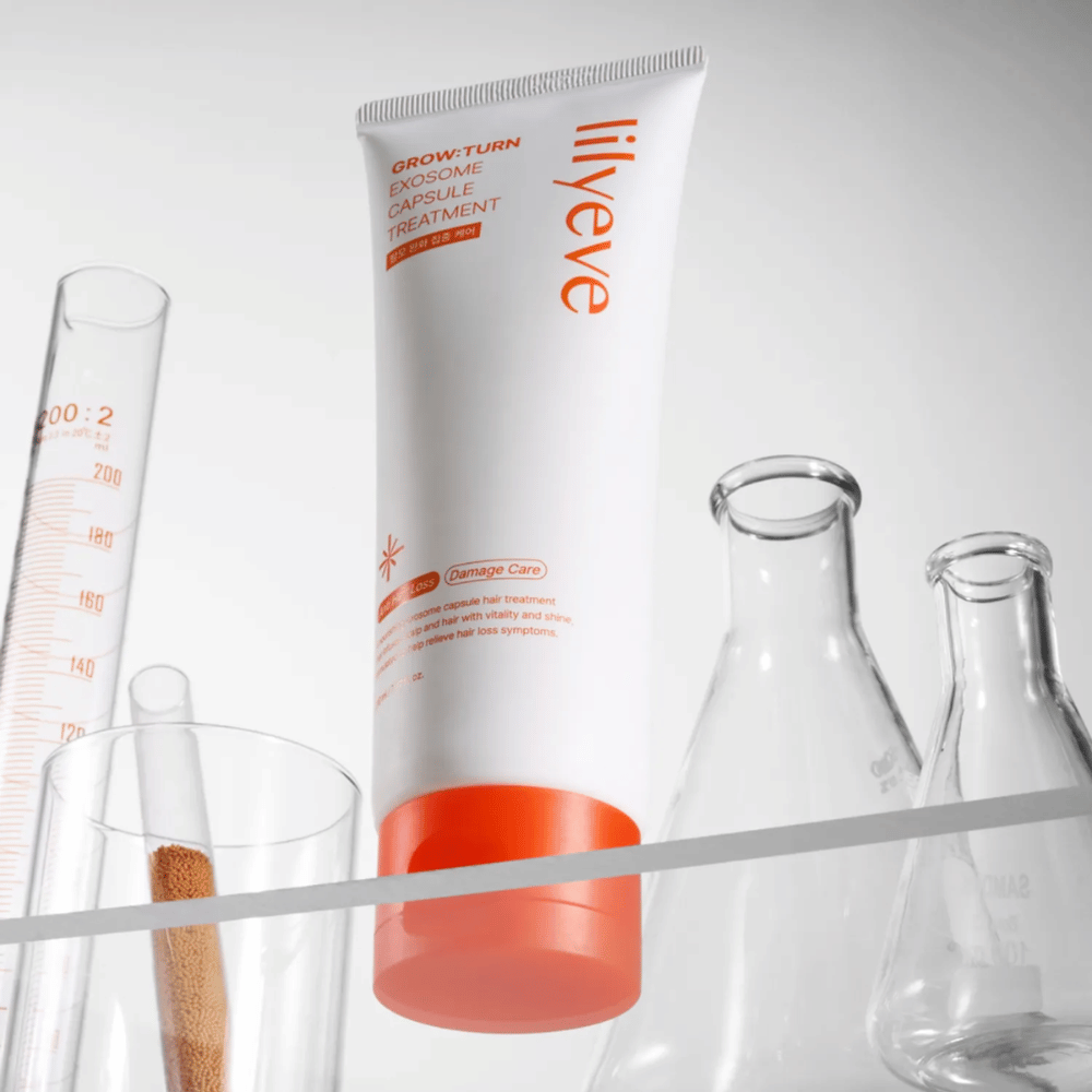 LILYEVE Grow:Turn Exosome Capsule Treatment 230 ml – tratamiento capilar coreano con cápsulas de exosomas para el cabello y el cuero cabelludo.