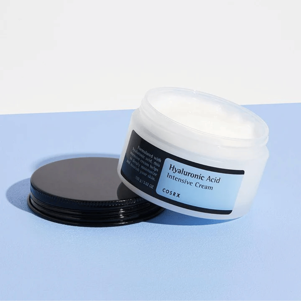 COSRX Hyaluronic Acid Intensive Cream 100 g – crema facial nutritiva con ácido hialurónico que proporciona hidratación duradera y piel suave