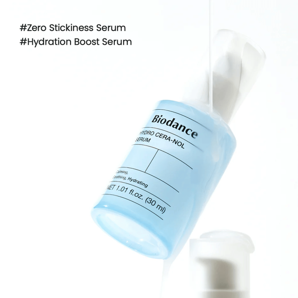 Suero sin pegajosidad.
Impulso intenso de hidratación.