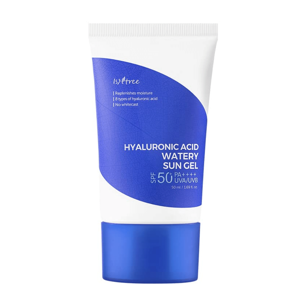 Isntree Hyaluronic Acid Watery Sun Gel 50ml con ácido hialurónico.