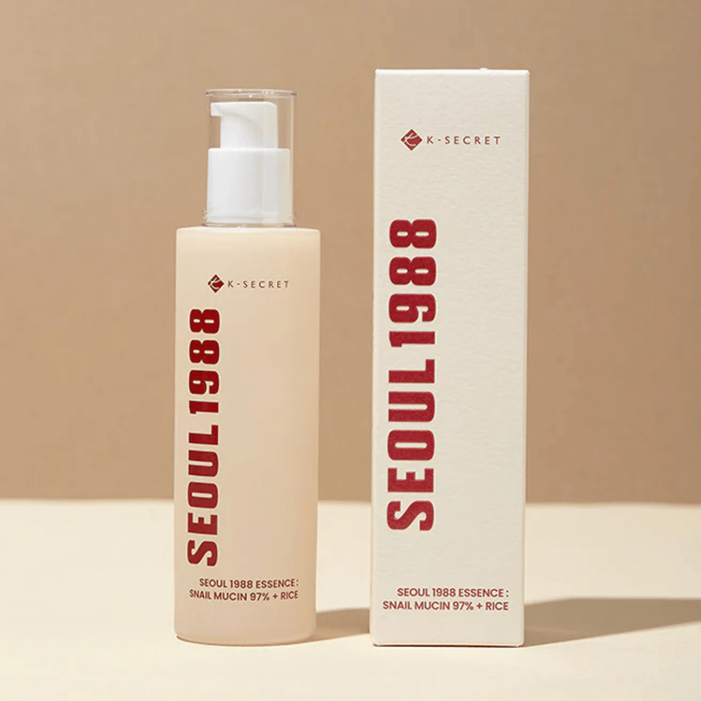 Imagen del producto con embalaje para KSECRET-SEOUL 1988 Essence Snail Mucin 97%