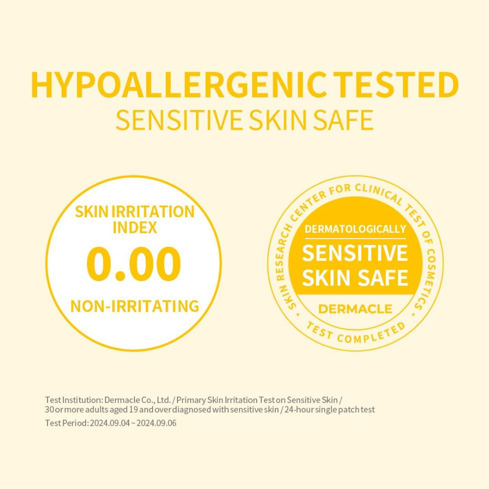 Probado hipoalergénico Secret Key Lemon Sparkling Cleansing Foam – seguro para piel sensible con un índice de irritación de la piel de 0.00.