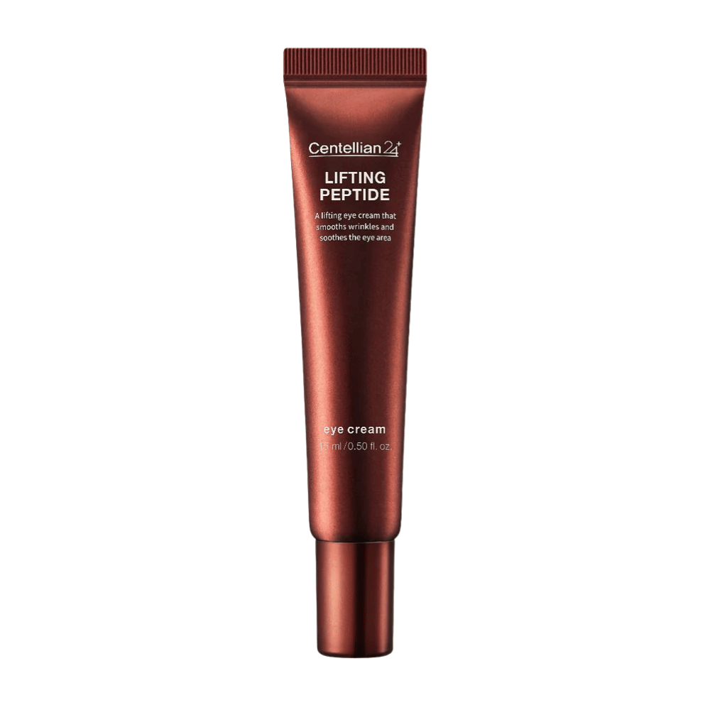 Centellian24 Lifting Peptide Eye Cream contorno de ojos – anti-edad coreano contorno de ojos con péptidos que ayudan a fortalecer la barrera de la piel, hidratar la piel y reducir los signos visibles de fatiga alrededor de los ojos.