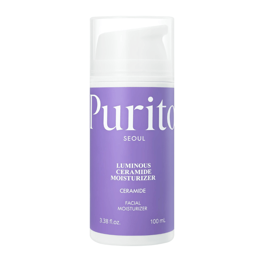 Purito Luminous Ceramide Moisturizer crema facial – crema hidratante con ceramidas que ayuda a fortalecer la barrera cutánea, hidratar la piel y proporcionar una piel suave y equilibrada.
