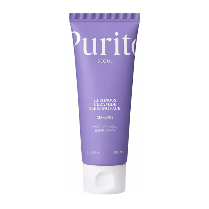 Purito SEOUL Luminous Ceramide Sleeping Pack – mascarilla nocturna coreana con ceramidas que hidrata profundamente y repara la piel durante la noche