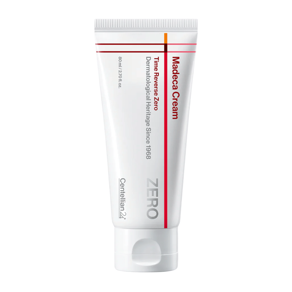 MADECA Cream Time Reverse Zero de Centellian24 – crema facial coreana para uso diario que fortalece la barrera cutánea y calma la piel irritada.