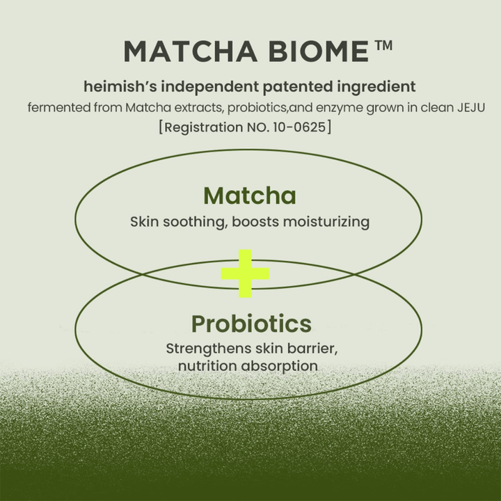 Heimish Matcha Biome Amino Acne Cleansing Foam con matcha y probióticos – fortalece la barrera cutánea y calma la piel irritada y propensa al acné
