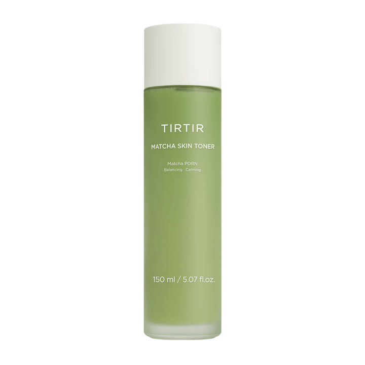 TIRTIR Matcha Skin Toner 150 ml que calma la piel sensible, hidrata eficazmente y mejora el equilibrio y la luminosidad de la piel.