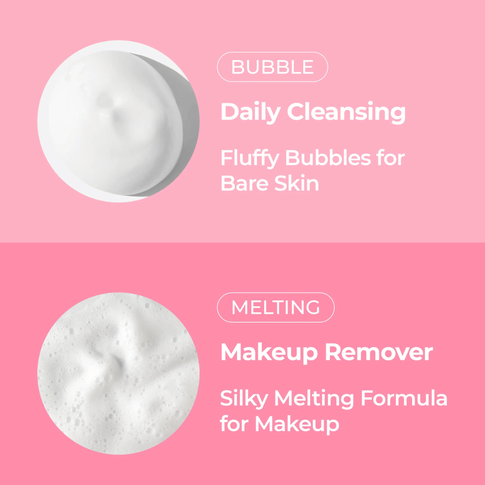 Dr. Melaxin Melting Cleanser con espuma burbujeante para la limpieza diaria de piel sensible