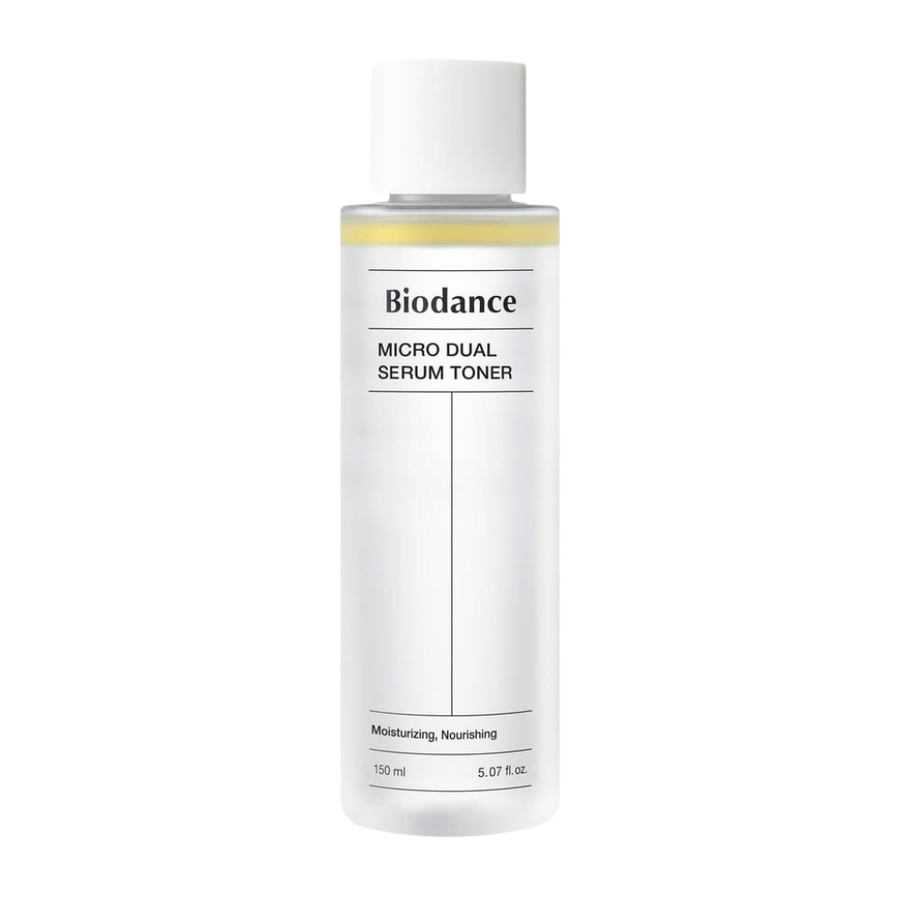 Biodance Micro Dual Serum Toner 150 ml – tónico coreano hidratante y nutritivo con suero en dos fases para una barrera cutánea fortalecida