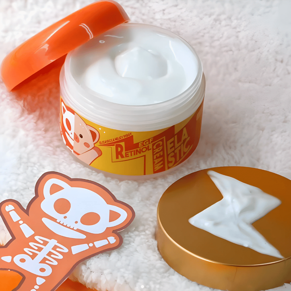 Elizavecca Milky Piggy EGF Elastic Retinol Cream – crema facial coreana con retinol y EGF que ayuda a mejorar la elasticidad de la piel, reducir las líneas finas y proporcionar una piel hidratada y suave.