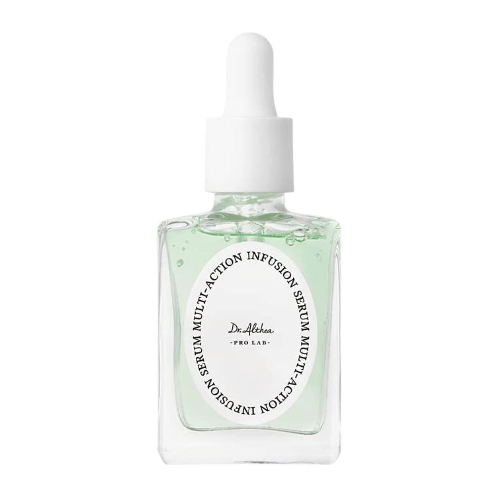 Dr. Althea Multi Action Infusion Serum – suero hidratante con ácido hialurónico para resplandor, tono de piel uniforme y barrera cutánea fortalecida.