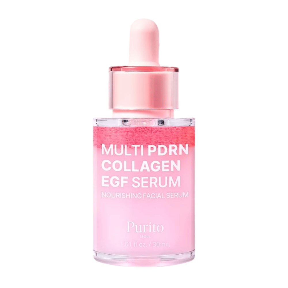 Purito Multi PDRN Collagen EGF Serum 30 ml – sérum facial coreano con PDRN, colágeno y EGF.