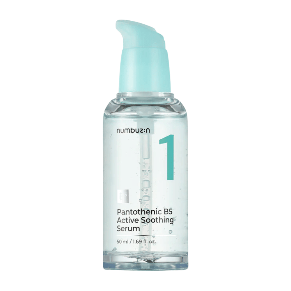 numbuzin No.1 Pantothenic B5 Active Soothing Serum 50 ml – suero coreano B5 con pantenol y niacinamida para una piel equilibrada y clara