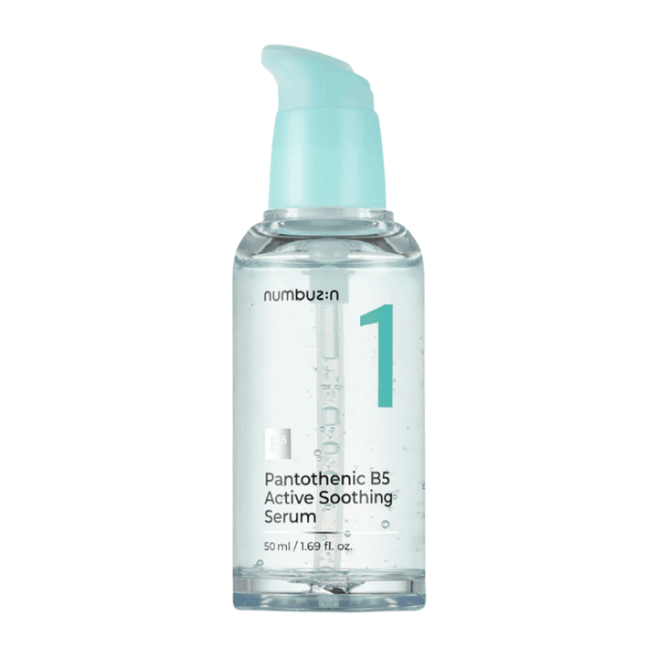 numbuzin No.1 Pantothenic B5 Active Soothing Serum 50 ml – suero coreano B5 con pantenol y niacinamida para una piel equilibrada y clara