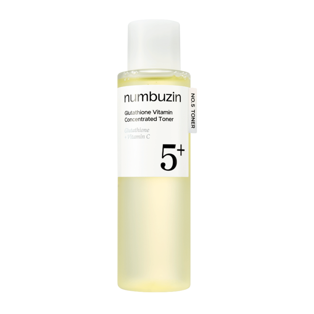 Numbuzin No.5+ Glutathione Vitamin Boosting Essential Toner para un tono de piel más uniforme y mayor luminosidad