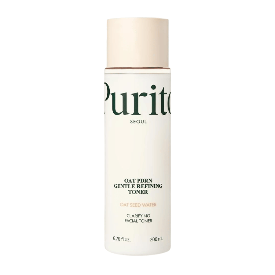 Purito SEOUL Oat PDRN Gentle Refining Toner – tónico coreano con agua de semilla de avena que fortalece la barrera cutánea y proporciona una textura de piel más uniforme