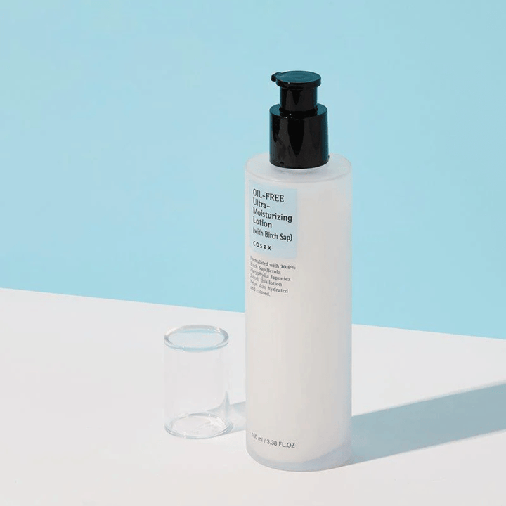 COSRX Oil-Free Ultra-Moisturizing Lotion 100 ml loción hidratante con savia de abedul que calma y equilibra la piel