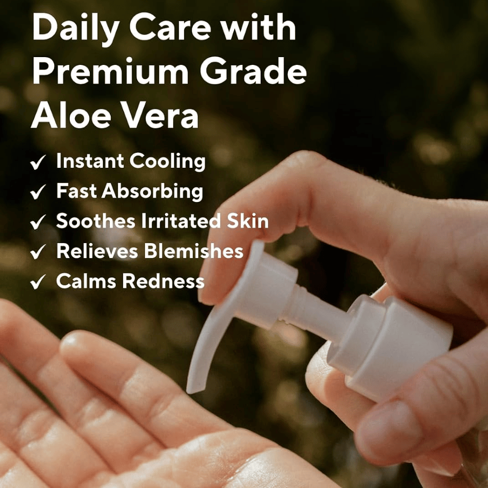 AROMATICA Organic Aloe Vera Gel – gel de aloe vera calmante e hidratante para el cuidado diario de la piel