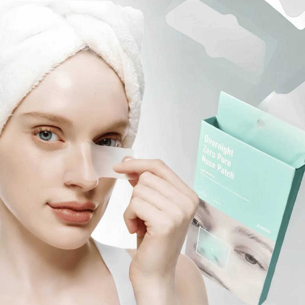 JUMISO Overnight Zero Pore Nose Patch – parches para poros para la nariz con LHA y centella