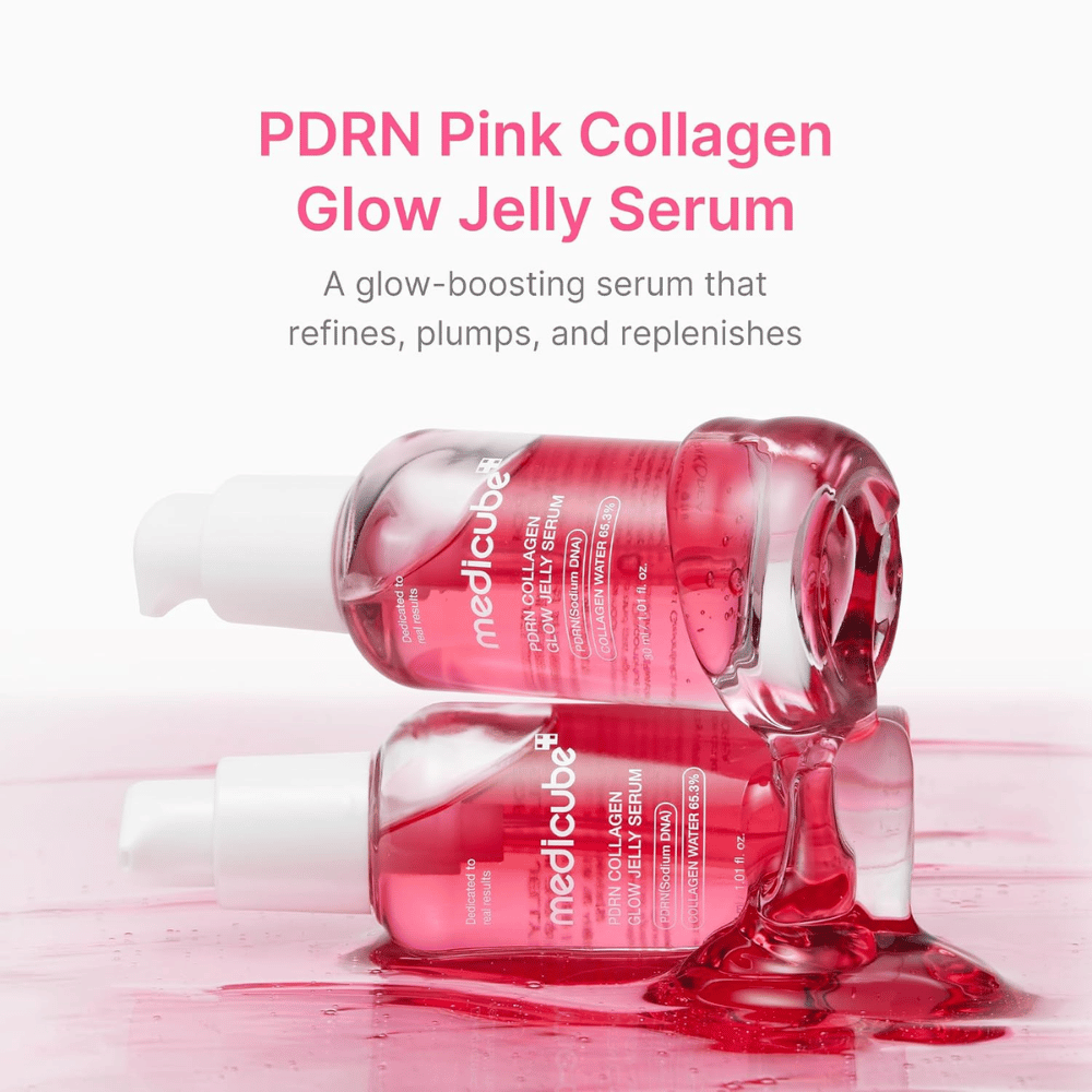 Medicube PDRN Collagen Glow Jelly Serum para una piel hidratada y con más volumen, con brillo natural y elasticidad