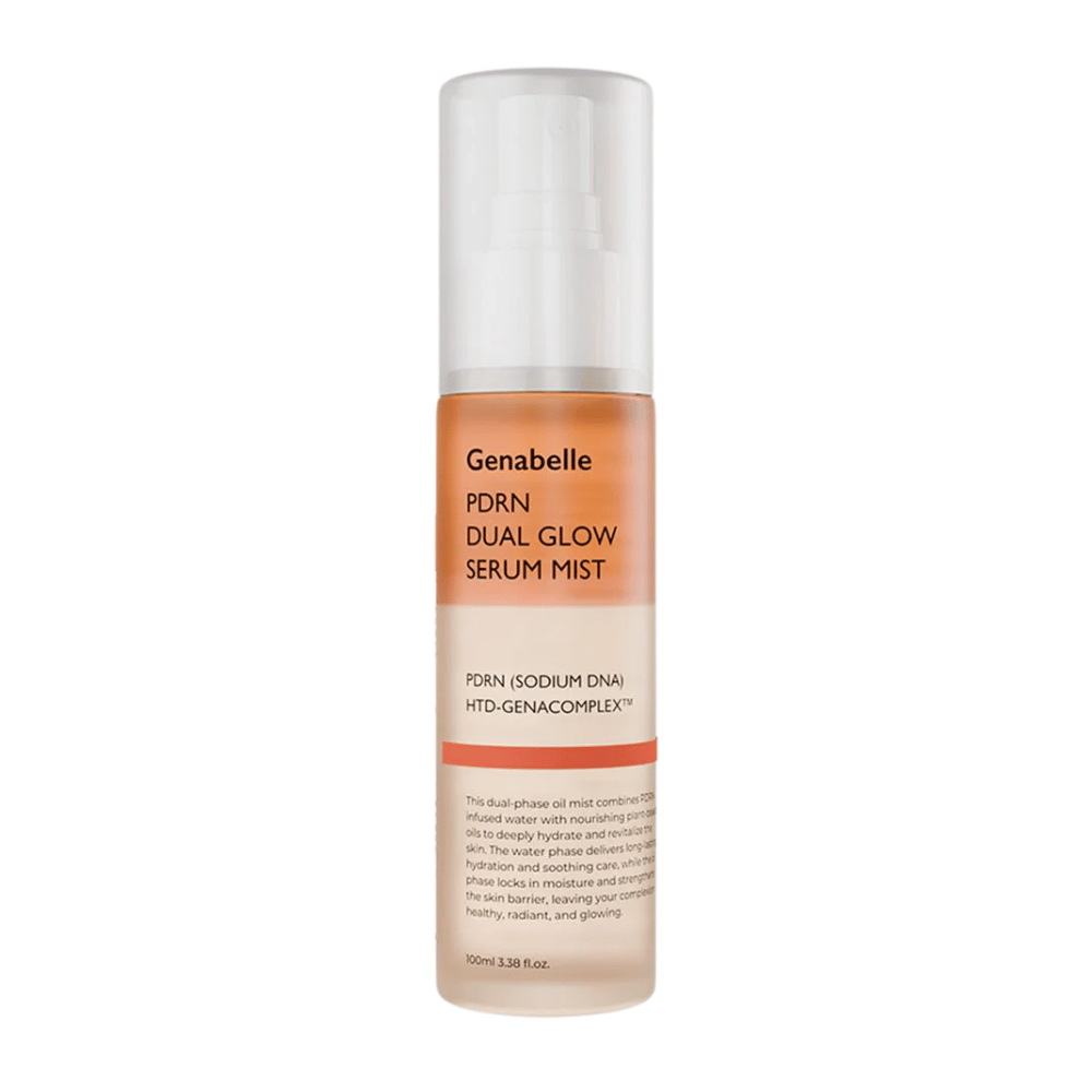 Genabelle PDRN Dual Glow Serum Mist imagen del producto de 100 ml sobre fondo blanco