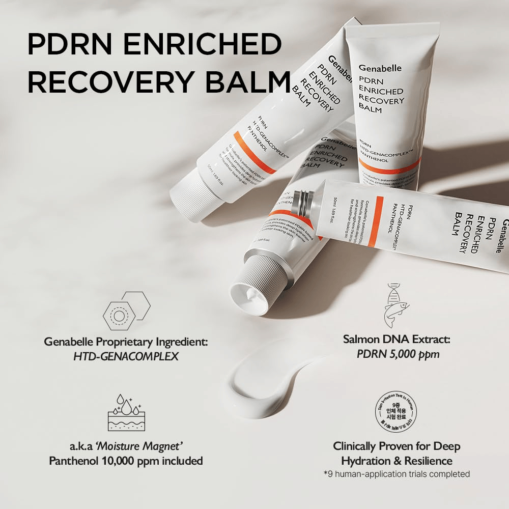 Genabelle PDRN Enriched Recovery Balm con PDRN, pantenol y HTD-GENACOMPLEX