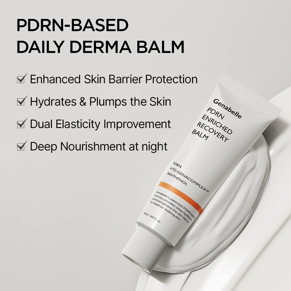 Genabelle PDRN Enriched Recovery Balm para hidratación, piel más firme y barrera cutánea fortalecida