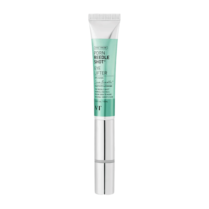 VT Reedle Shot Eye Lifter con PDRN, niacinamida y ceramidas que fortalecen la barrera cutánea y aportan luminosidad y firmeza alrededor de los ojos